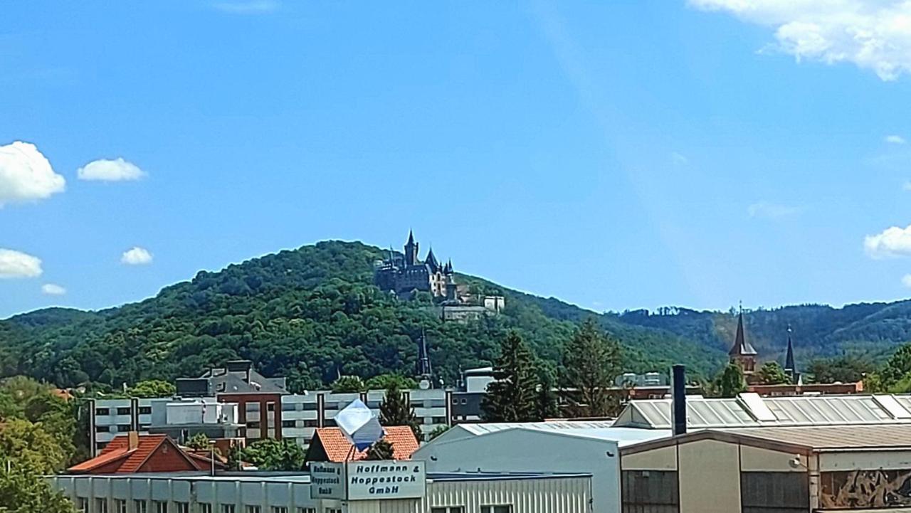 Rummy'S Ferienwohnung Mit Garten Wernigerode Exteriör bild